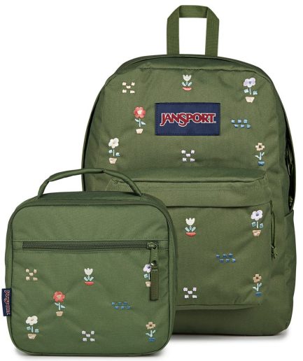 JanSport SuperBreak Plus® FX Bundle Ryggsekk - Oliven