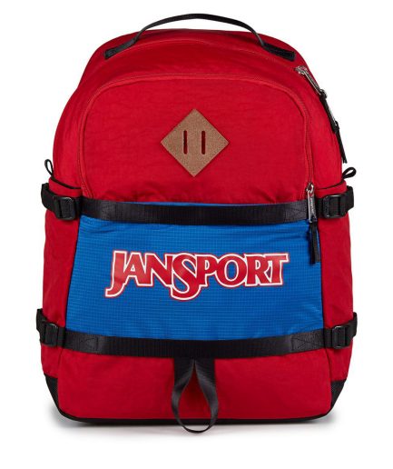 JanSport Small Seattle Pack Ryggsekk - Rød Blå