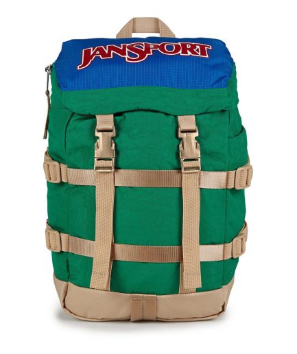 JanSport Mini Skip Pack Ryggsekk - Grønn Blå
